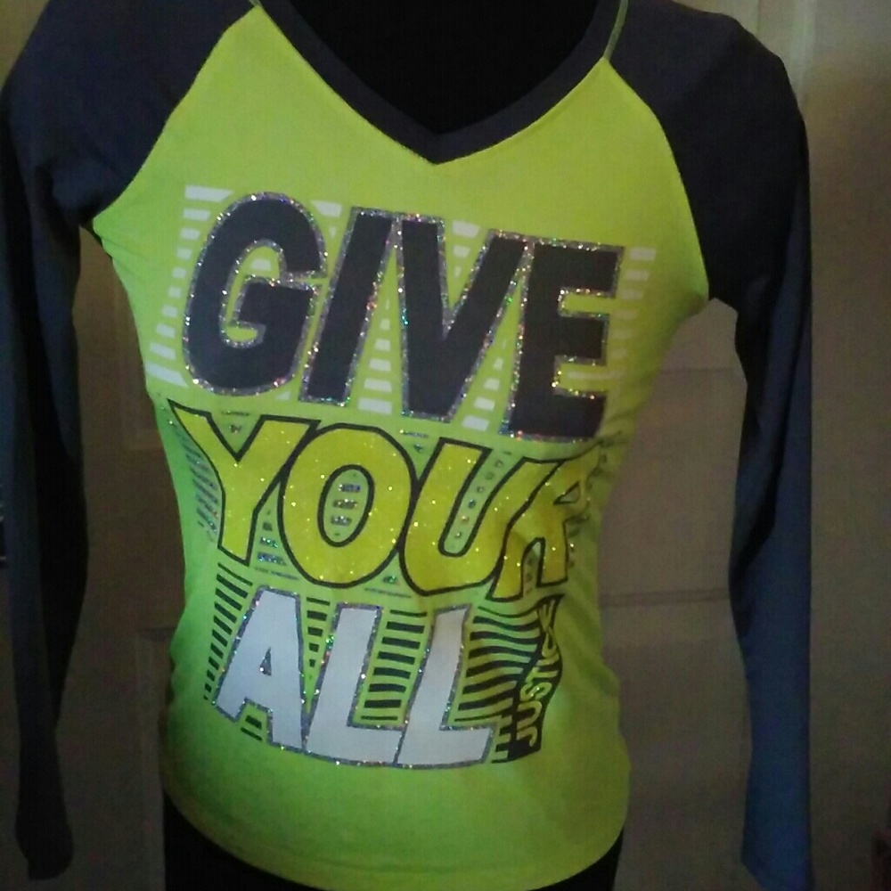 Justice ladies top size 8